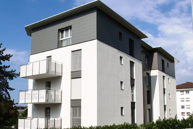 Façade ventilée – Av. Tramenaz 29 à La Tour de Peilz